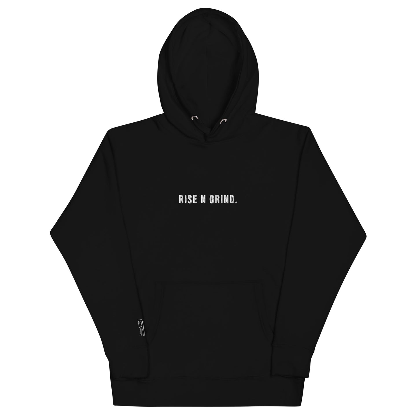 Rise N Grind. Embroidered Hoodie