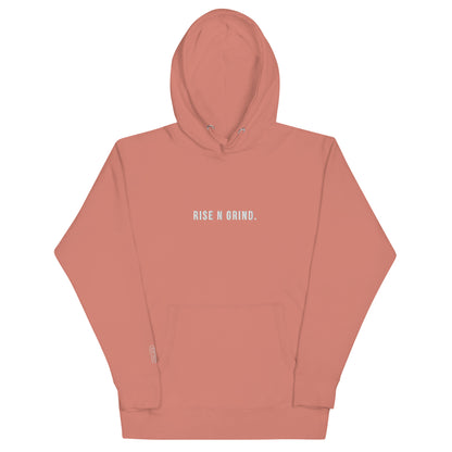 Rise N Grind. Embroidered Hoodie